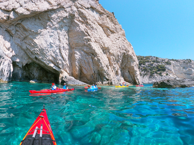 Zakynthos - Kayaking on turquoise waters