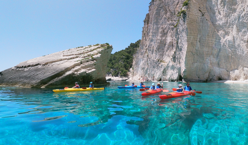 SeaKayaking at Keri - Zakynthos