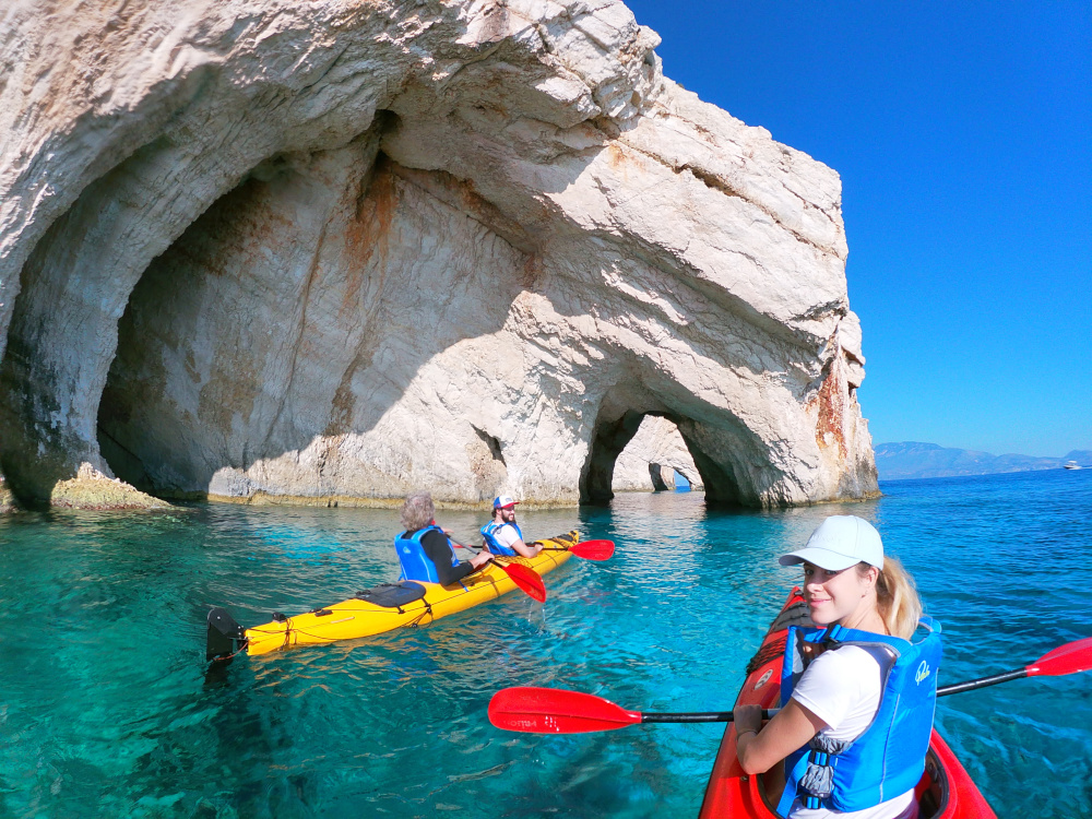 Blue Caves Sea Kayaking Tour Zakynthos