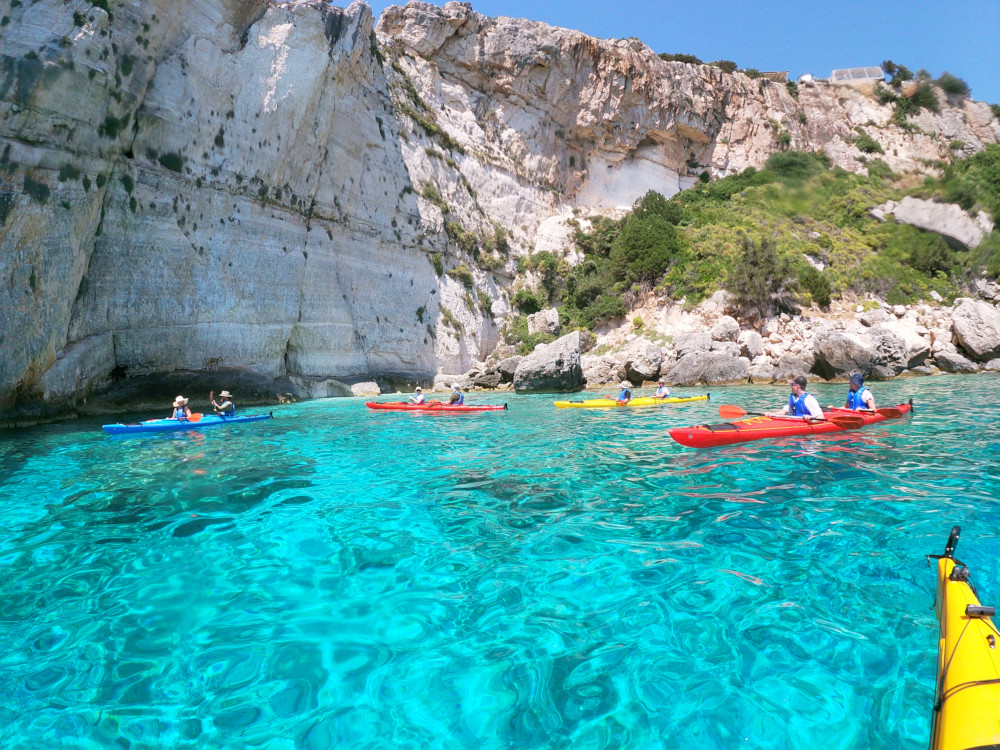 Zakynthos - Seakayaking tour near Blue Caves