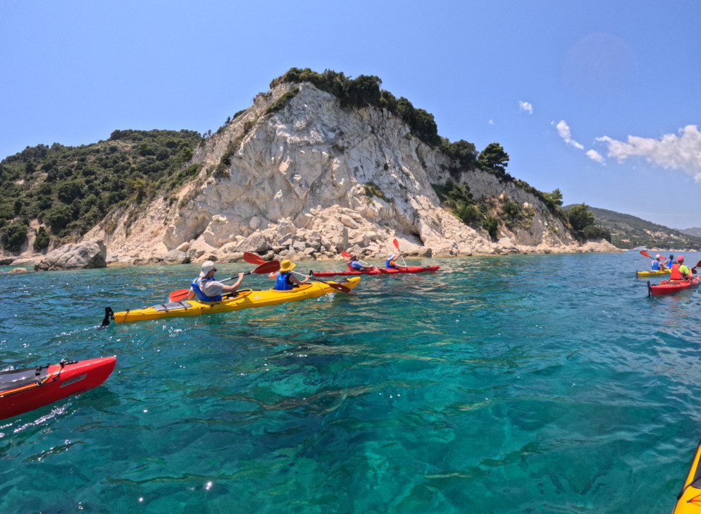 Guided Sea kayaking Tour at Keri Caves - Zakinthos