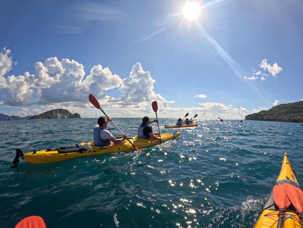 Tour with kayaks Keri Caves Area  - Zakynthos