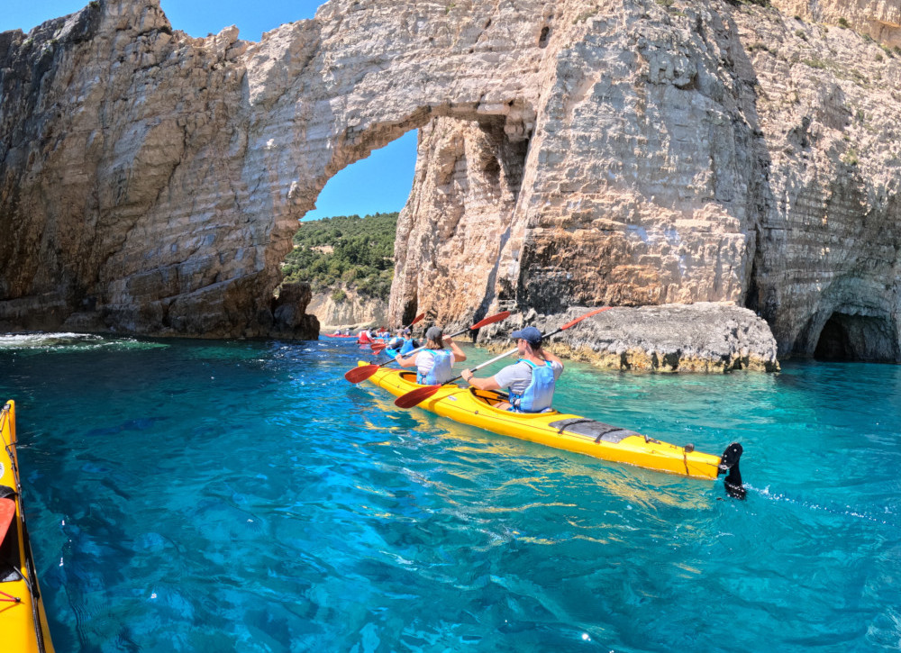 Keri Caves Sea Kayaking Tour Zakynthos