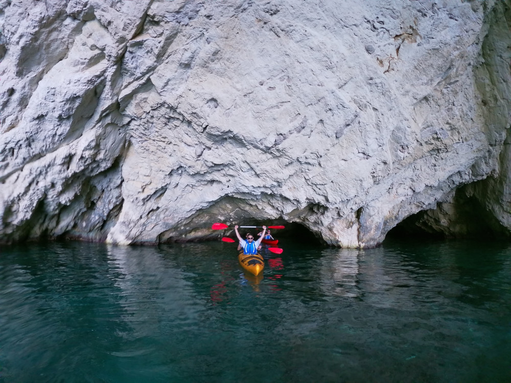 Kayaking Turtle Island/Marathonisi Zakynthos